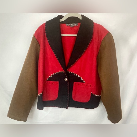 New Identity wool blend coat in fabulous condition’ very thick and heavy. - Picture 1 of 4